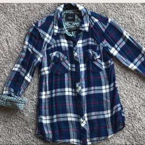 Rails plaid flannel shirt
